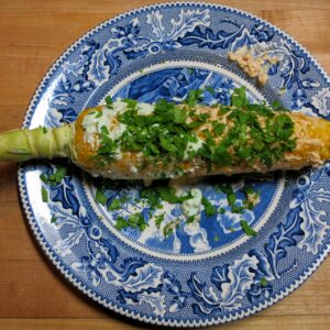 Elotes - Mexican street corn