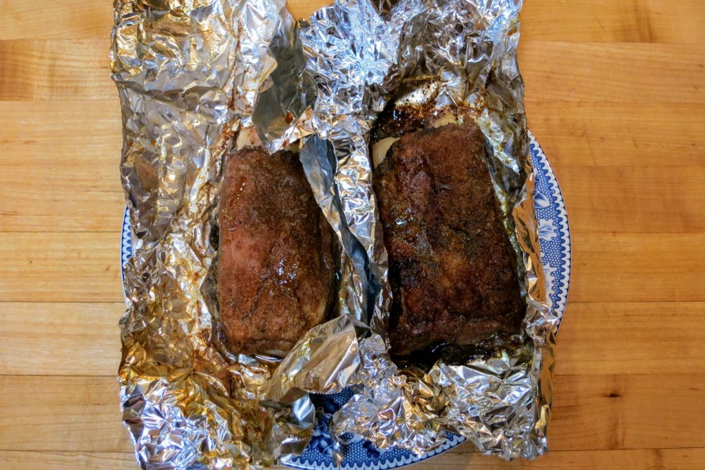 Removing ribs from foil