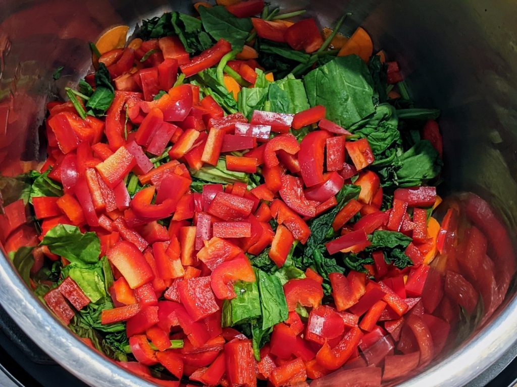 Vegetables for Lentils